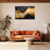 Abstract canvas painting wall décor Minimalist Floral landscape colorful